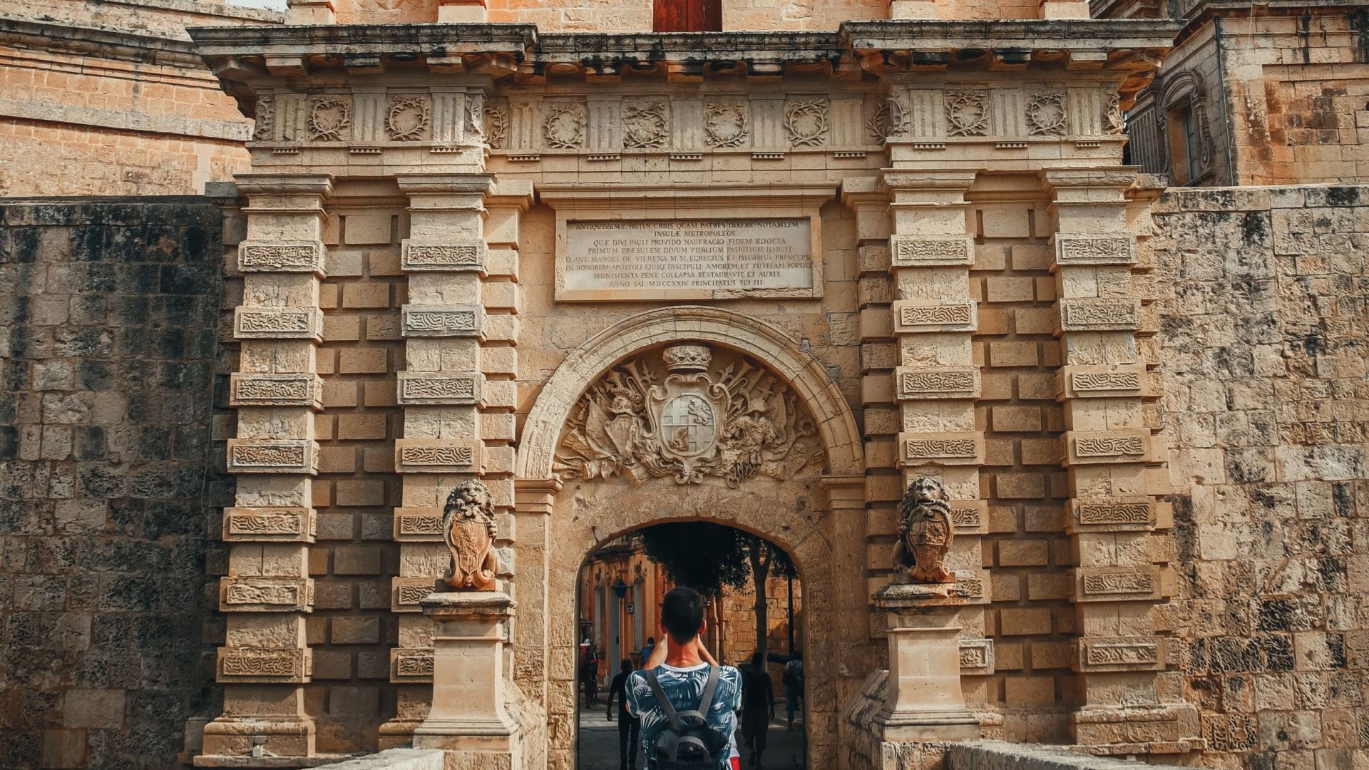 Stadttor & Gassen von Mdina