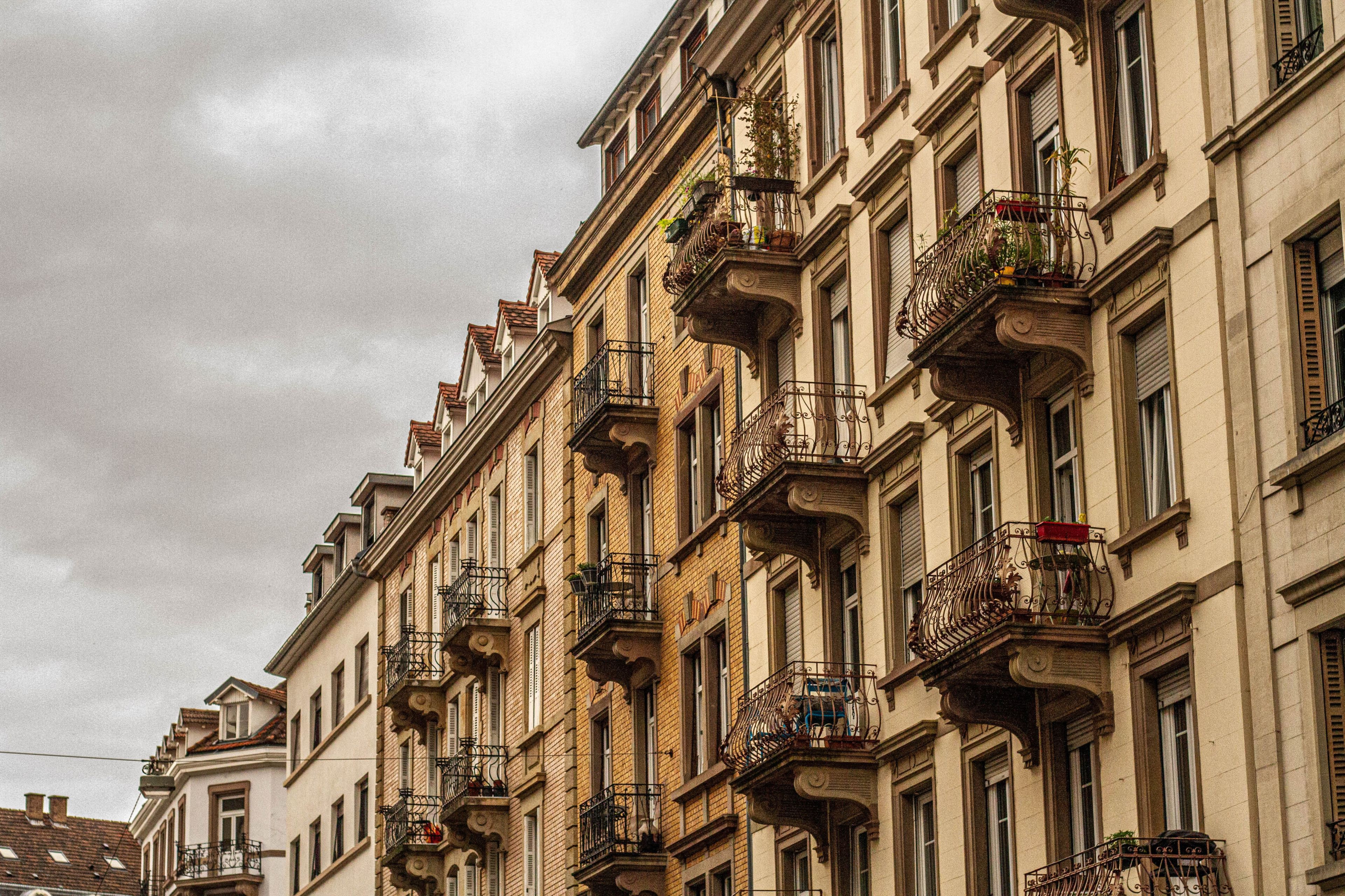 Frankreich, Häuserfassade