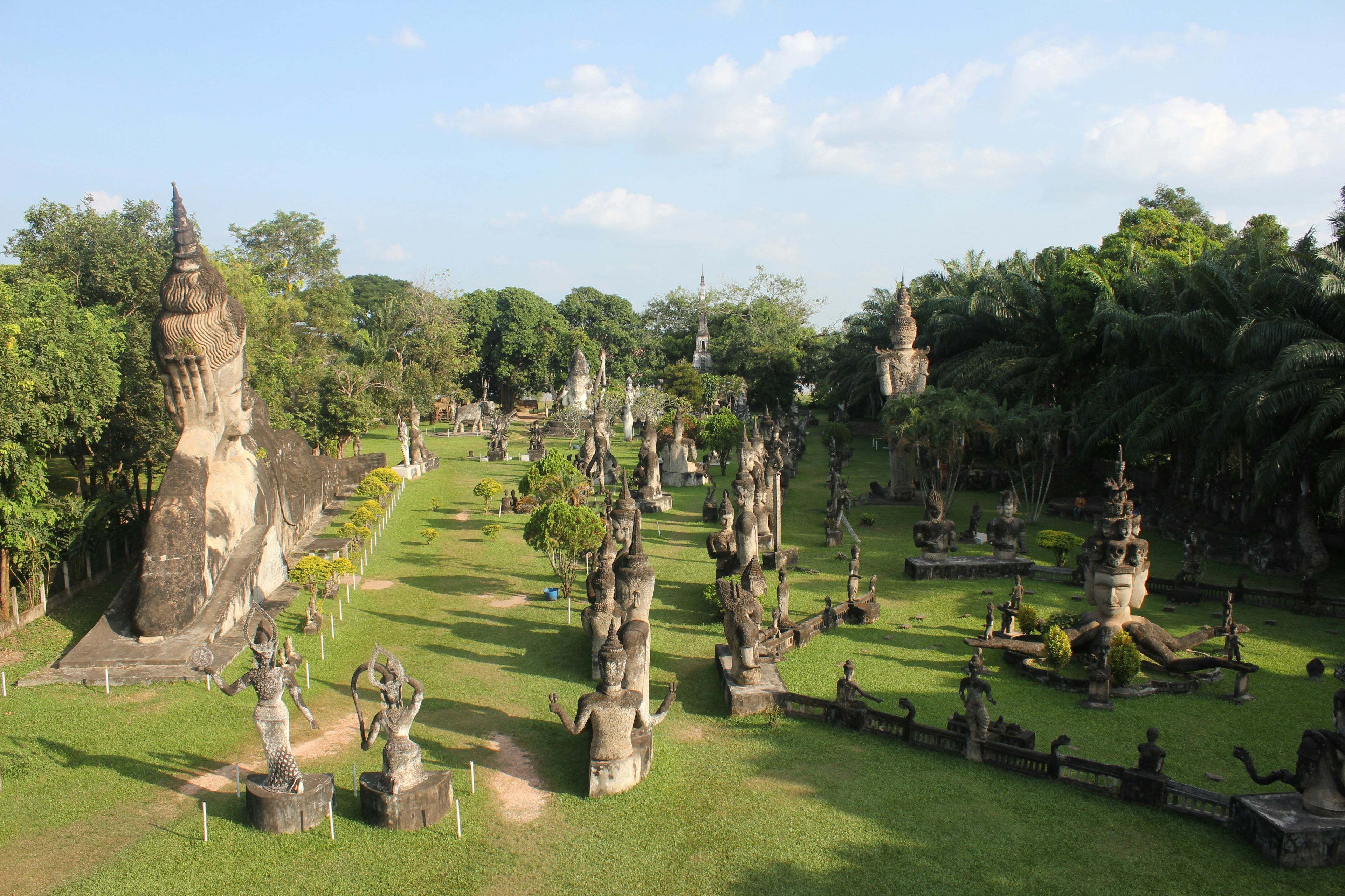 Laos, Tempelruine