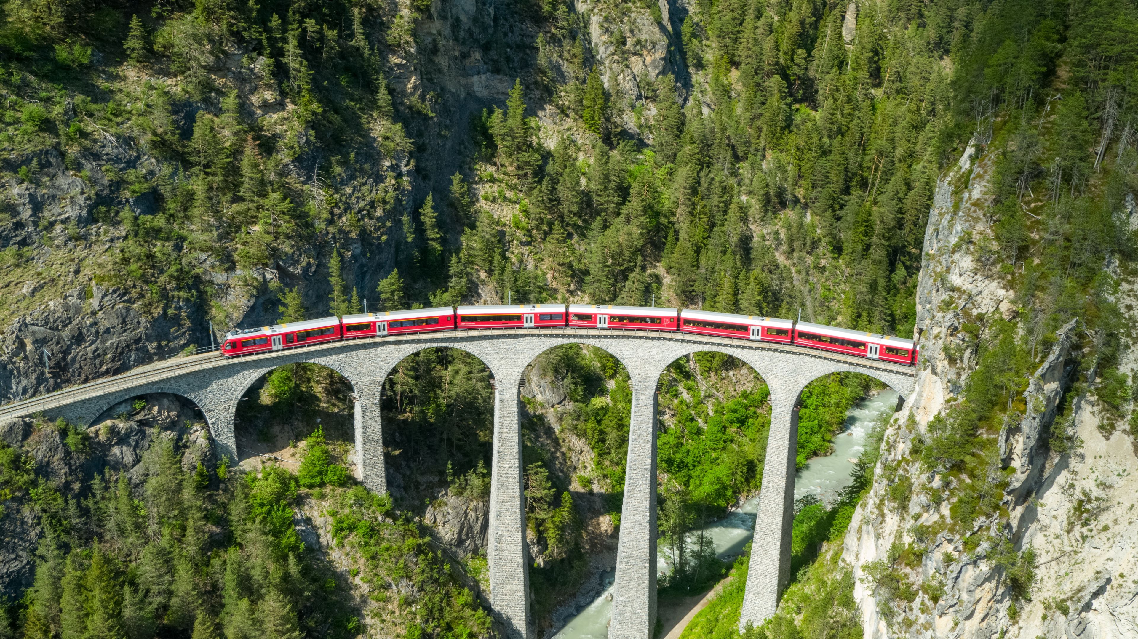 Schweiz, Eisenbahnstrecke